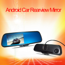 Android coche espejo retrovisor del sistema DVR